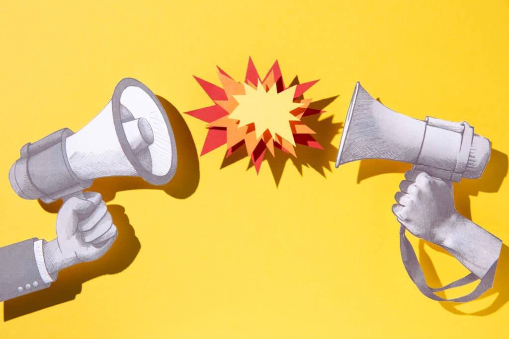 Internal communications vs internal marketing blog header for CommsKit